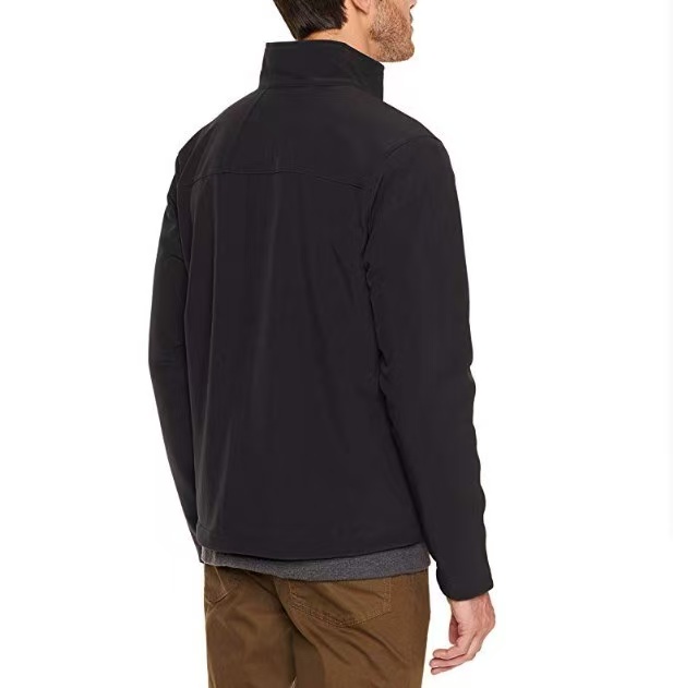 Black jacket model back view thumbnail